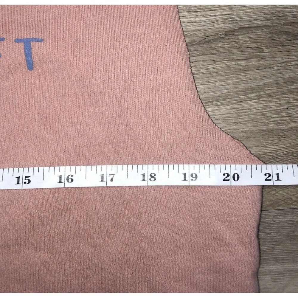 Taylor Swift 1989 TV Cut Off Sleeve Crewneck Sweatshirt Official‎ Merch S NEW